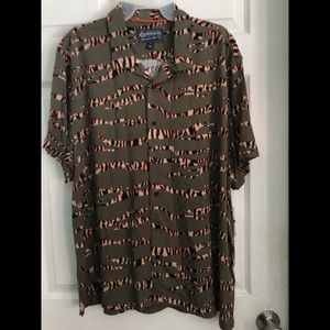 American Rag Men's Tiger Stripe Shirt XL